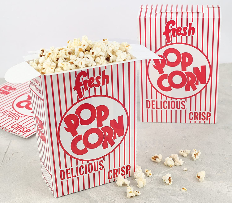 Indivdually Boxed Popcorn