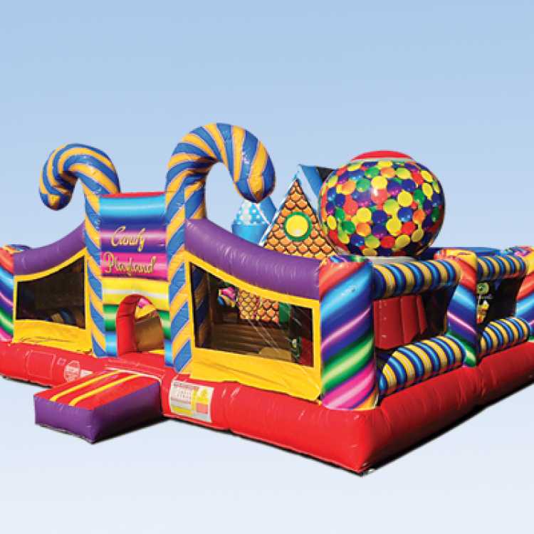 Candy Lane Inflatable Play Park