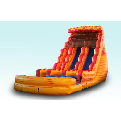 20' Dual Lane Fire and Ice Slide