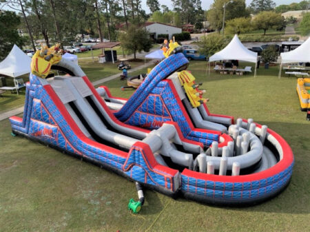 Wild One Inflatable Obstacle Course