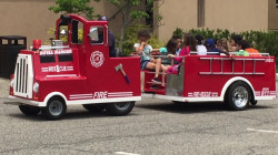 Trackless Fire Truck